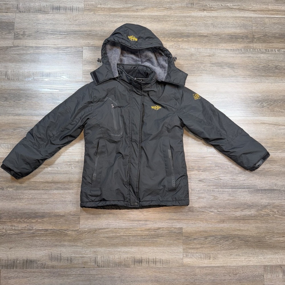 Wantdo Mountain Ski Jacket Women's Small Snowboard Coat Fleece Lined Hood